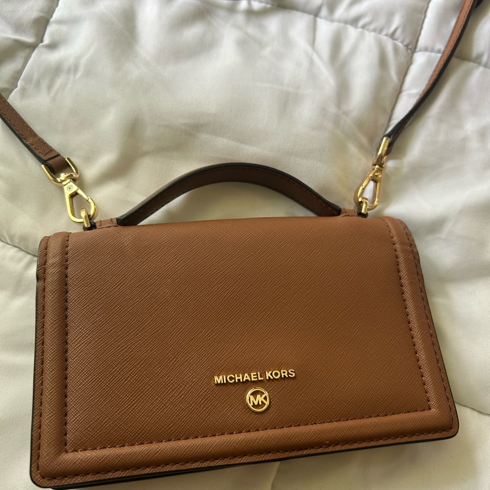 Michael Kors Tan Crossbody Bag